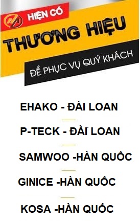 Danh sách thương hiệu van hiện có tại Hùng Anh
