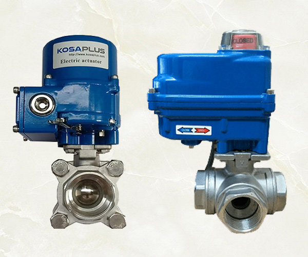 Van bi inox điều khiển điện