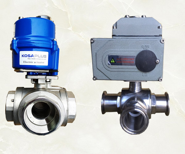 Van bi 3 ngã điều khiển điện