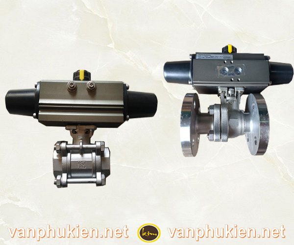 van bi điều khiển khí nén tác động đơn