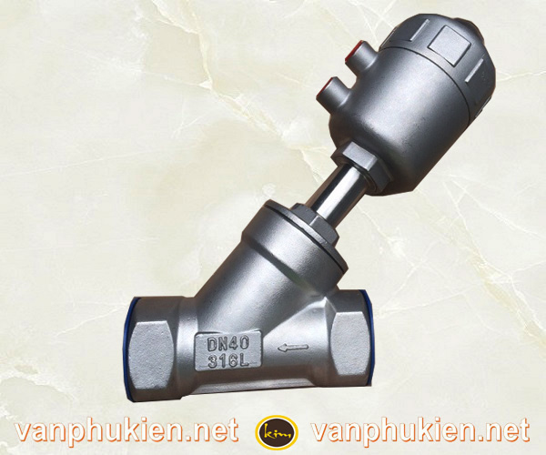 Y xiên điều khiển khí nén