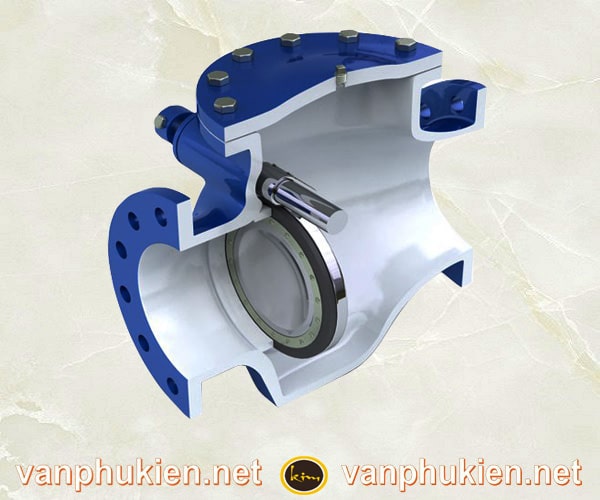 Cấu tạo van một chiều lá lật