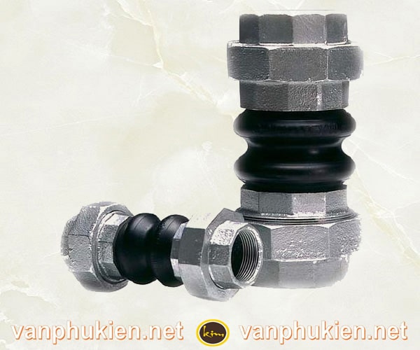 khớp nối mềm cao su lắp ren