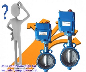 Mua van bướm điều khiển điện ở đâu